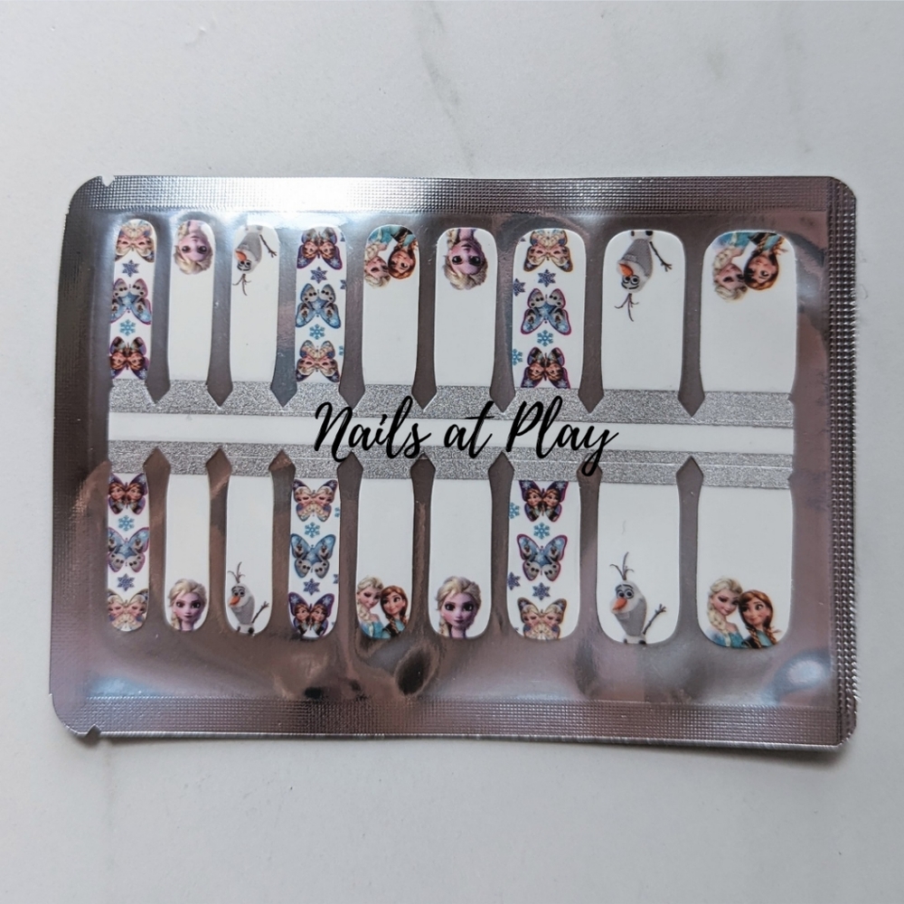 5 for $15 Nail Wraps- ( Kids) Frozen